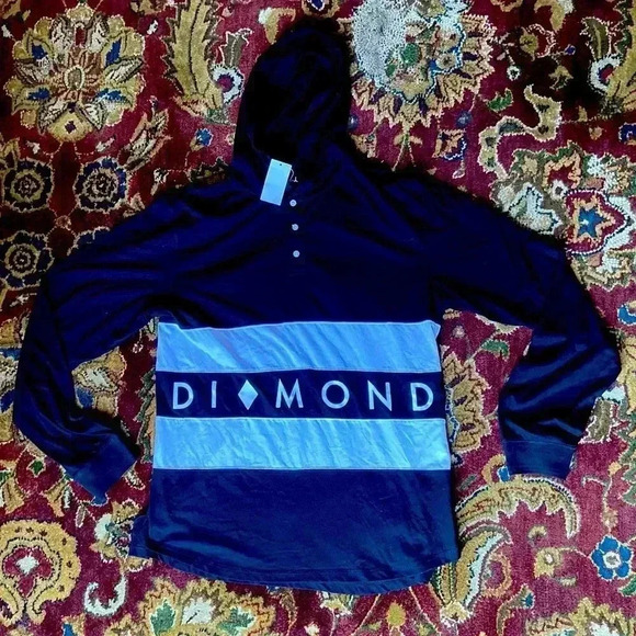 Diamond Supply Co Long sleeve hoodie - Picture 1 of 2